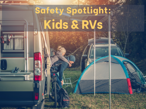 safety spotlight kids and RVs